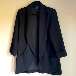 Black Oversized Blazer (size medium)